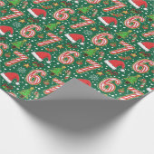 Festive Doodle 6-7 Meme Christmas Geschenkpapier (Ecke)