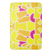 Festive Doodle Art 42 Badematte (Vorderseite Vertikal)