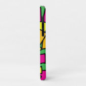 Festive Doodle Art 42 Case-Mate iPhone Hülle (Hinten/Links)