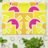 Festive Doodle Art 42 Geschirrtuch (Gefaltet)