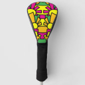 Festive Doodle Art 42 Golf Headcover (Vorderseite)
