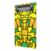 Festive Doodle Art 42 Mini Klemmbrett (Gewinkelt2)