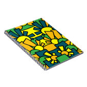 Festive Doodle Art 42 Notizblock (Rechte Seite)