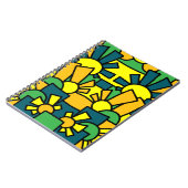 Festive Doodle Art 42 Notizblock (Linke Seite)