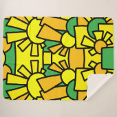 Festive Doodle Art 42 Sherpadecke (Vorderseite (Horizontal))