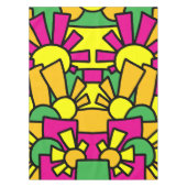 Festive Doodle Art 42 Tischdecke (Vorderseite)