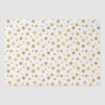 Festive Elegant Gold Confetti Geschenk