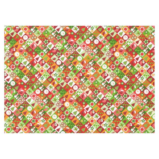 Festive Elements Christimas Tablecloth Tischdecke (Vorderseite (Horizontal))
