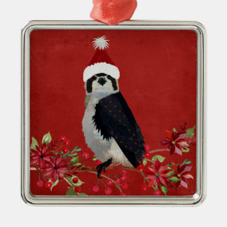FESTIVE FALCON ORNAMENT AUS METALL