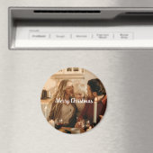 Festive Family Magnet – Photo and Merry Message (In Situ (Geschirrspüler))
