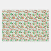 Festive Farm Friends Geschenkpapier Set (Vorderseite 3)