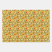 Festive Farmhouse Pears Boho Christmas Kitchen Geschenkpapier Set (Vorderseite 3)