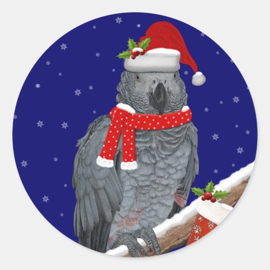 Festive Feathers Sticker (Vorderseite)