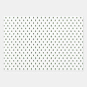 Festive FELIZ NAVIDAD Weihnachtsbaum Geschenkpapier Set (Vorderseite 2)