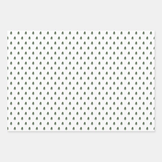 Festive FELIZ NAVIDAD Weihnachtsbaum Geschenkpapier Set (Vorderseite 2)