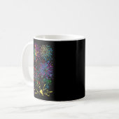 Festive Fireworks & Parades Shows Holiday Chee Kaffeetasse (Vorderseite Links)
