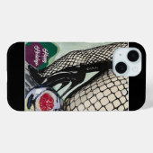 'Festive Fishnets' auf einem Case-Mate iPhone Hülle (Rückseite (Horizontal))