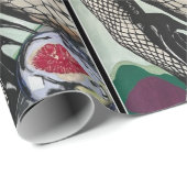 'Festive Fishnets' auf einem Geschenkpapier (Rolleneckpunkt)