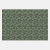 Festive Floral, Dots and Leaves - Geschenkpapier Set (Vorderseite 3)