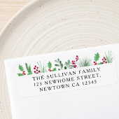 Festive Foliage Return Address