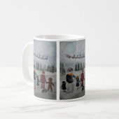 Festive Friends Gemälde von Alfred Fox Kaffeetasse (Vorderseite Links)