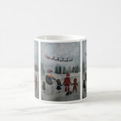 Festive Friends Gemälde von Alfred Fox Kaffeetasse (Mittel)