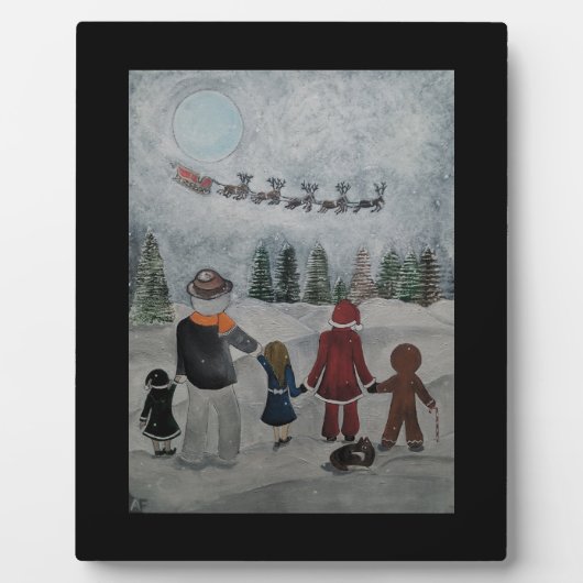 Festive Friends Painting by Alfred Fox Fotoplatte (Vorderseite)