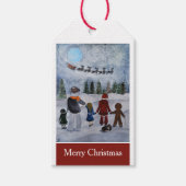 Festive Friends Painting by Alfred Fox Geschenkanhänger (Vorderseite)