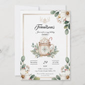 Festive Friendsmas Party Invitation Printable Einladung (Vorderseite)