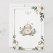 Festive Friendsmas Party Invitation Printable Einladung (Rückseite)