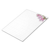'Festive Fuchsias' auf einem großen Notepad Notizblock (angewinkelt)