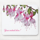 'Festive Fuchsias' auf einem Mauspad (Vorne)