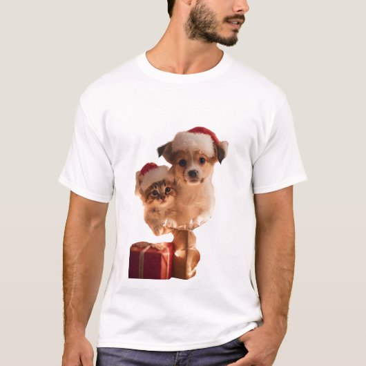 Festive Fur Friends T-Shirt (Vorderseite)