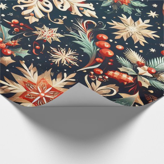 Festive Gift Wraps mod.03 Geschenkpapier (Ecke)