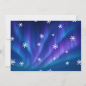 Festive Gingerbread Christmas Train Invitation Einladung (Rückseite)