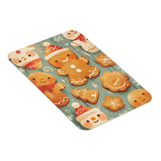 Festive Gingerbread Cookies Magnet (Rechte Seite)