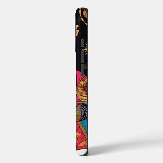 "Festive Gold-Touch" Case-Mate iPhone Hülle (Rückseite / Links)