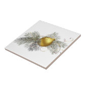 Festive Goldene Dekoration Fliese (Seite)