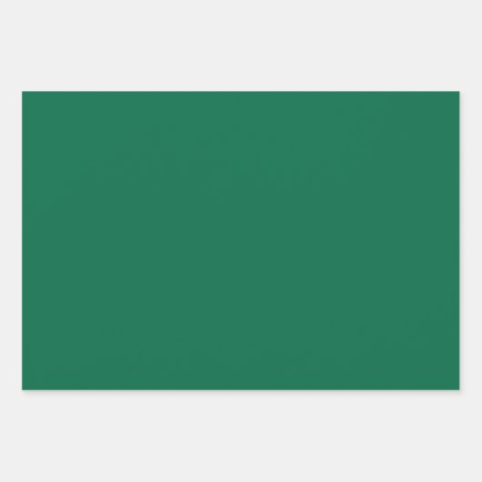 Festive Green Kleeblatts St Patricks Day Set von 3 Geschenkpapier Set (Vorderseite 2)