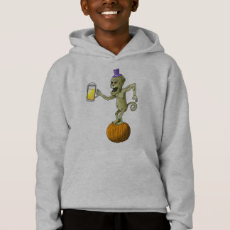 Festive Halloween Ghoul Cheers Hoodie