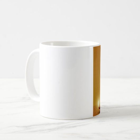 Festive Happy Diwali Fireworks - Mug Kaffeetasse (Vorderseite Links)