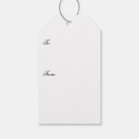 Festive Harmony Geschenkanhänger (Rückseite)