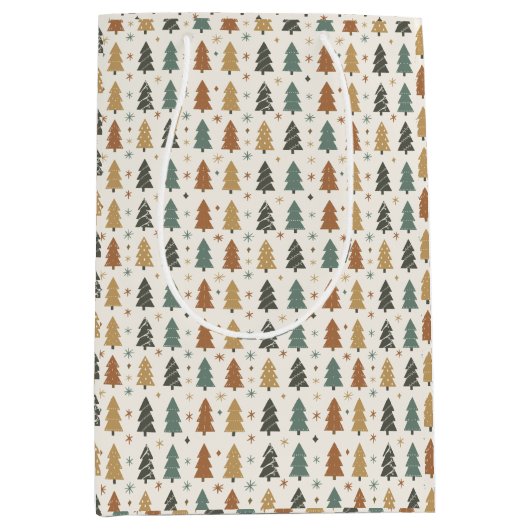 Festive Harmony Gift Bag Mittlere Geschenktüte (Vorderseite)