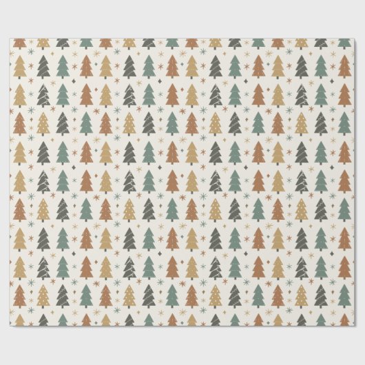Festive Harmony Wrapping Paper Geschenkpapier (Flach)