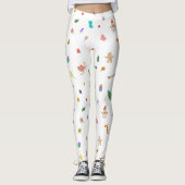 Festive Holiday Christmas Leggings Pants for Women (Vorderseite)