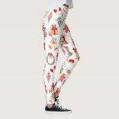 Festive Holiday Christmas Pants for Women Leggings (Rechts)