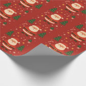 Festive Holiday Glow Geschenkpapier (Ecke)