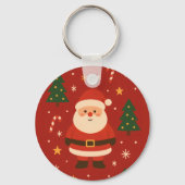 Festive Holiday Glow Schlüsselanhänger (Rückseite)