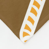 Festive Holiday Grid Pattern Fleecedecke (Ecke)