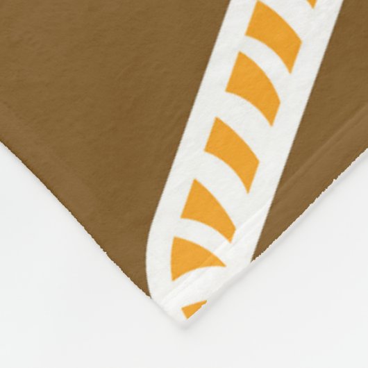 Festive Holiday Grid Pattern Fleecedecke (Ecke)